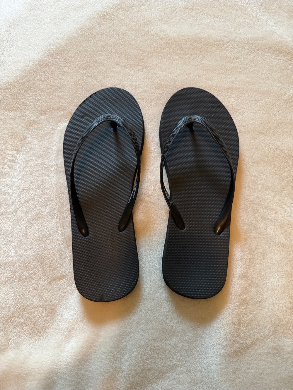 Shade & Shore Black Women’s Flip-Flop Sandals